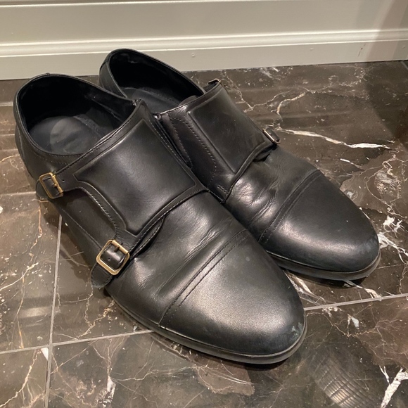 Aldo Black Mens Dress Shoes - Picture 1 of 5